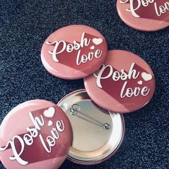 Posh Love Button - LAST ONE!! - Picture 2 of 3